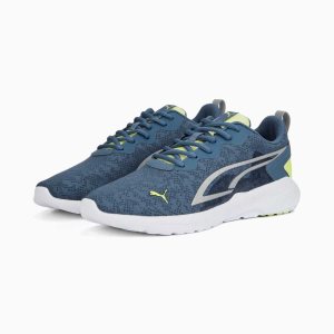 Puma All-day Active In Motion Sneakers Damen Blau Silber Hellgrün | OBQHCFE-14