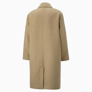 Puma Ami Wolle Coat Oberbekleidung Herren Hellbraun | PVHOIFL-04