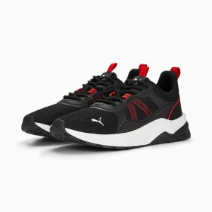 Puma Anzarun 2.0 Sneakers Damen Schwarz Weiß Rot | PAZHWXM-90