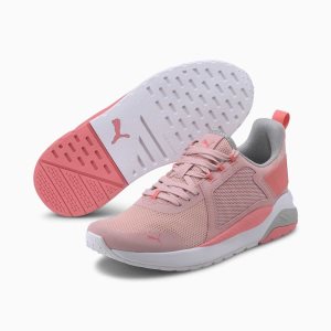 Puma Anzarun Sneakers Damen Rosa Grau Lila | HRILBEQ-29