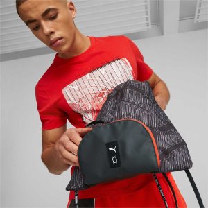 Puma Basketball Gym Sack Taschen & Rucksack Herren Schwarz | DRFOCBV-78