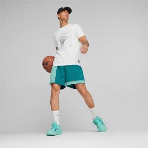 Puma Basketball Player Kappen Herren Schwarz | UMSKTFA-62