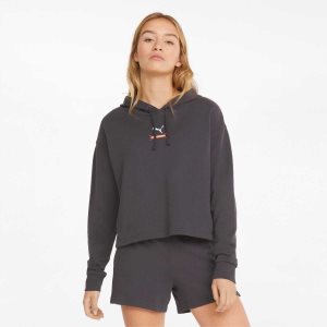 Puma Better Hoodie Sweatshirts Damen Schwarz | WOYDXCG-41