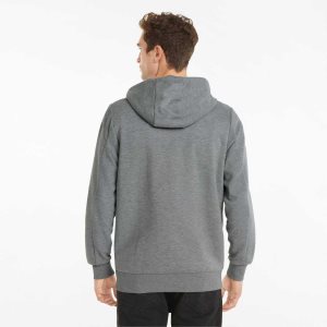 Puma Bmw M Motorsport Mit Kapuze Sweat Jacket Sweatshirts Herren Grau | TIXKEMU-90