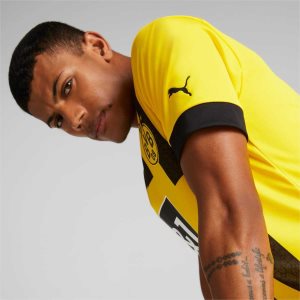 Puma Borussia Dortmund Home 22/23 Replica Jersey Herren Gelb | UADGNFR-01