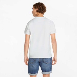 Puma Box Tee Oberteile Herren Weiß | BLCAMFH-43