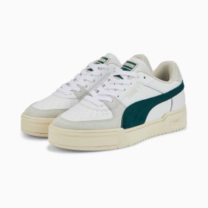 Puma Ca Pro Ivy League Sneakers Damen Weiß Grün Weiß | YDHQISK-57