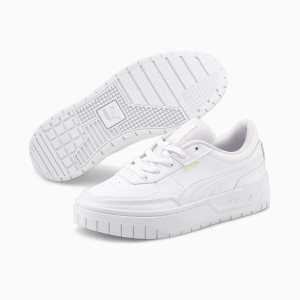Puma Cali Dream Leder Sneakers Damen Weiß | KJILTCF-15