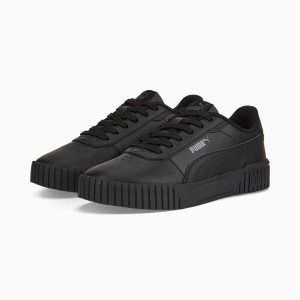 Puma Carina 2.0 Sneakers Damen Schwarz Schwarz Dunkelgrau | HCQWEKB-30
