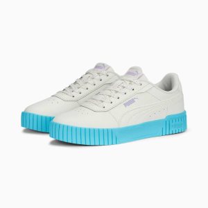 Puma Carina 2.0 Yummy Sneakers Damen Weiß Lila Blau | WFSJHTO-07