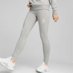 Puma Classics High Taille Leggings Damen Hellgrau | IGJSVUC-60
