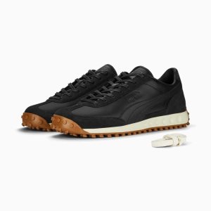 Puma Easy Rider Ii 75y Premium Sneakers Damen Schwarz Schwarz Weiß | EYTQOWX-37
