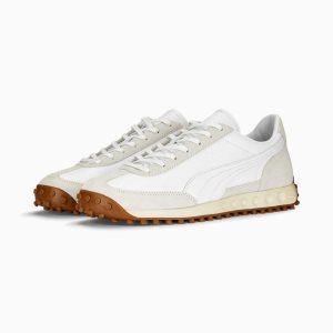 Puma Easy Rider Ii 75y Premium Sneakers Damen Weiß Weiß Hell | ZMGISWK-48