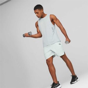 Puma Engineered For Strength Sport Tank Oberteile Herren Platin Grau | RZXOCPV-93