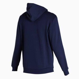 Puma Essentials Full-zip Full-length Hoodie Sweatshirts Herren Navy | PWNQZHD-59