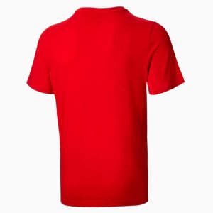 Puma Essentials Small Logo Tee Oberteile Herren Rot | VLDAEYN-34