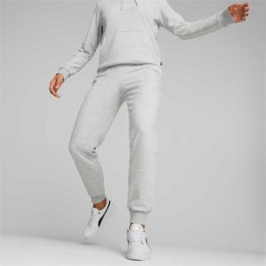 Puma Essentials+ Sweatpants Hose Damen Hellgrau | YNVPUAI-58