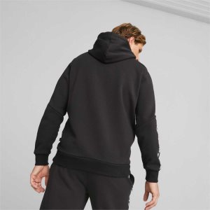 Puma Essentials Tape Camo Hoodie Sweatshirts Herren Schwarz | VQFGNPZ-49