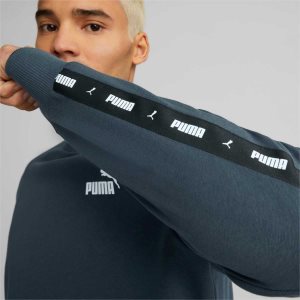 Puma Essentials+ Tape Crew Sweatshirts Herren Mehrfarbig | OVPUABZ-54
