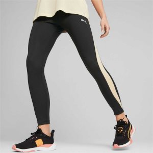 Puma Evostripe High-waist Leggings Damen Schwarz | QWBHAFR-47