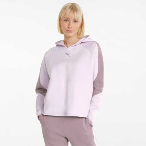 Puma Evostripe Hoodie Sweatshirts Damen Lavendel | DZKJLTE-07