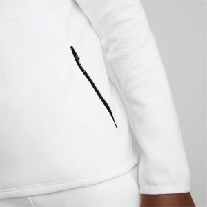 Puma Evostripe Hoodie Sweatshirts Herren Weiß | ZDYPRCS-15
