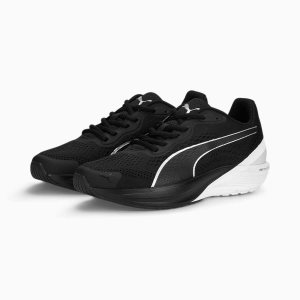 Puma Feline Profoam Femme Lauf Shoes Sportschuhe Damen Schwarz Weiß Silber | GQRYXPL-14