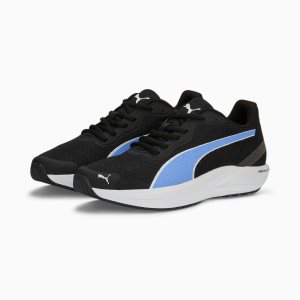 Puma Feline Profoam Nova Shine Laufschuhe Damen Schwarz Lila | JDPSGFR-16