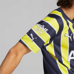 Puma Fenerbah?e S.K. Home 22/23 Replica Jersey Herren Blau Gelb | NXQGILM-97