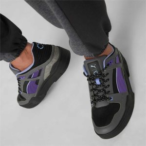 Puma Final Fantasy Xiv Slipstream Sneakers Damen Schwarz Lila Grau | QCTAPIF-52