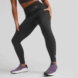 Puma Forever Luxe 7/8 Sport Leggings Damen Schwarz | JYZCEHI-26
