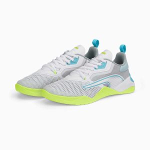 Puma Fuse 2.0 Sportschuhe Damen Weiß Helltürkis | PZWINVF-89