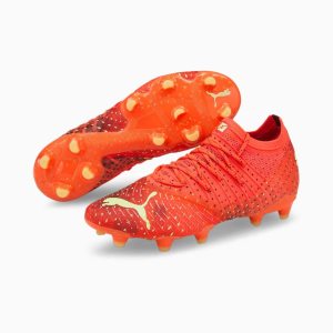 Puma Future 1.4 Fg/Ag Fußballschuhe Damen Koralle Schwarz | MFNZWLG-75
