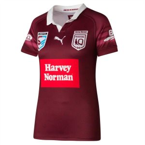 Puma Hn Queensland Maroons Replica Jersey Damen Bordeaux | ASVHIGE-12