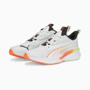 Puma Hyperdrive Profoam Speed Laufschuhe Herren Weiß Schwarz Orange Gelb | PCOYLJF-54