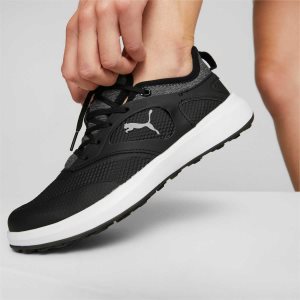 Puma Ignite Malibu Golfschuhe Damen Schwarz Silber Schwarz | JWOTYKB-76