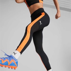 Puma Individualblaze Football Tights Leggings Damen Schwarz Orange | AGIVSMB-93