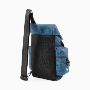 Puma June Ambrose Crossbody Taschen & Rucksack Damen Blau Grün | BXLIJQK-57