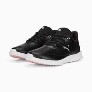 Puma Laguna Fusion Golfschuhe Damen Schwarz Rosa | ZDAMWLG-60