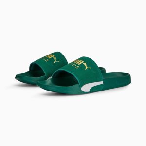 Puma Leadcat 2.0 Suede Classic Sandalen Herren Weiß Gold | VOINUSE-78