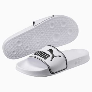 Puma Leadcat Slides Sandalen Herren Weiß Schwarz | MQPZUDC-69