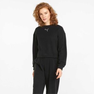 Puma Loungewear Trainingsanzug Damen Schwarz | GPWSBNE-52