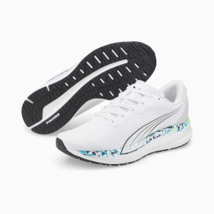 Puma Magnify Nitro Wildwash Laufschuhe Herren Weiß Schwarz | CMJUTHX-36