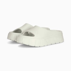 Puma Mayze Stack Injex Sandalen Damen Weiß | GJRNXPH-71