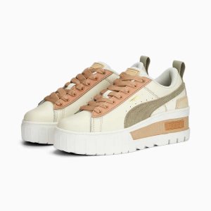 Puma Mayze Wedge Pastel Sneakers Damen Braun | TJUQLED-28