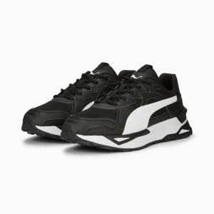 Puma Mirage Sport Asphalt Base Sneakers Damen Schwarz Weiß | XETMNKV-42