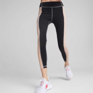 Puma Modern Sports Leggings Damen Schwarz Rosa | CJRLGFS-39