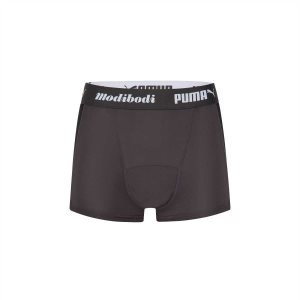 Puma Modibodi Active Boyshort (Moderate-heavy) Kurze Hose Damen Schwarz Grau | VWDISON-49