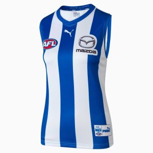 Puma North Melbourne Football Club Replica Home Guernsey Jersey Damen Mehrfarbig | TZDXALJ-93