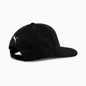 Puma P Snapback Golf Kappen Herren Schwarz | ULMWKOB-97